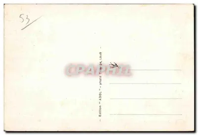 Saulges (Mayenne) — Entrada da Gruta de Rochefort — Coleção Ledeuil — Verso