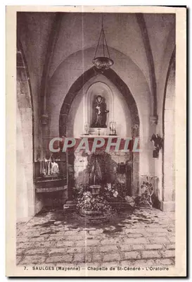 Saulges (Mayenne) — Capela de São Cenério - O Oratório