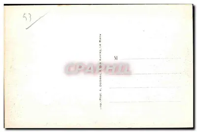 Saulges (Mayenne) — Capela de Saint-Cénéré, lado esquerdo — A. Dolbeau, Le Mans — Verso