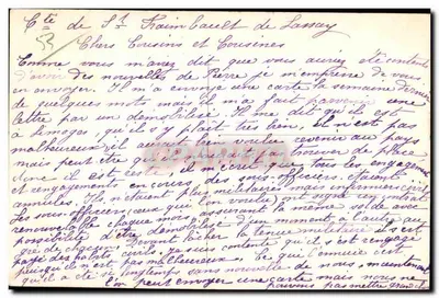 St-Fraimbault-de-Lassay (Mayenne) — Vista Generale — Editore: CRAPHIL — Verso