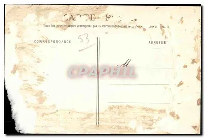 Coudray (Mayenne) — Zamek Moulin-Raillé — Wydawnictwo Komisarza Zamek-Porte — Rewers