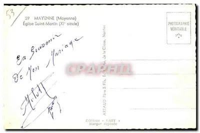 Kościół św. Martyna — Średniowiecze — Éditions SABY — Rewers