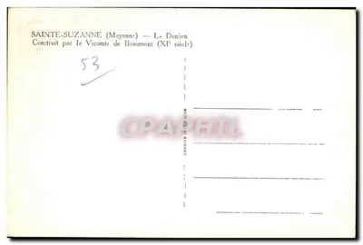 Sainte-Suzanne (Mayenne) — O Donjon — Combiér — Verso