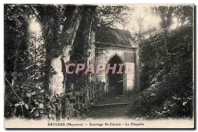 Saulges (Mayenne) — Ermitage St-Cénéré — La Chapelle