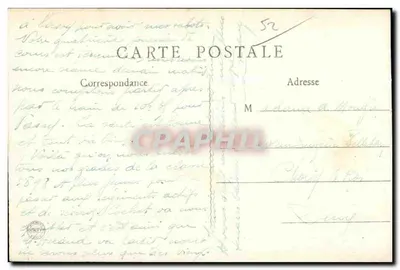Joinville - Il Castello del Grand-Jardin — editore A. Béchard, n°8 — Verso