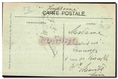 Joinville (Haute-Marne) — Vista Generale — Editore non identificato — Verso