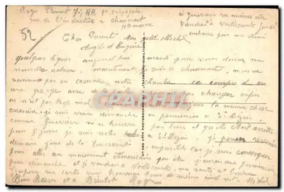 Chaumont — Paisaje hacia el Viaducto — Tarjeta postal antigua n°130 — Reverso