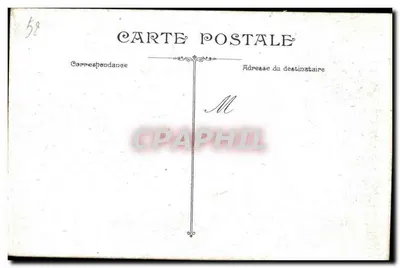 Chaumont — Zamek na Côte des Tanneurs — 1895 — Rewers
