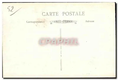 Bourbonne-les-Bains (Hte-Marne) — Hotel de Ville - O Castelo — editor S.P.F.C. n°104 — Verso
