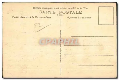 Focs — Lembrança de Focs — Toulouse Hugot, editor — Verso