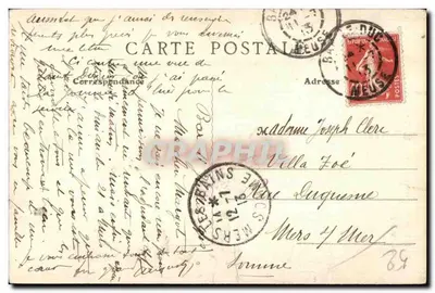 Saint-Dizier — Teatr i Pomnik z 1544 — Wyd. A. Gauthier — Rewers