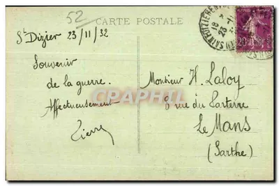 Saint-Dizier - Monumento Comemorativo do Cerco de 1544 — Livraria Jeanne-d'Arc — Verso
