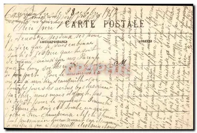 Chapelaïne — Kasteel vernietigd door bombardementen (noordelijke gevel) — September 1944 — Achterkant