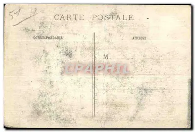 Mondevent (Marne) — Igreja incendiada pelos Alemães — « Phot-Express » — Verso