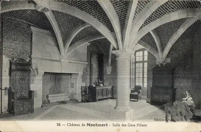 Castelo de Montmort — Sala dos Grandes Pilares — Edição Tipográfica E.R.T.