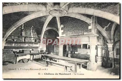 Castelo de Montmort - A Cozinha — Edição E. R. T. em Lagny-Pomponne (S.-et-M.)