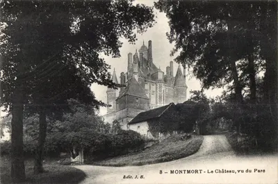 Montmort - O Castelo, visto do Parque — Edit. J.B. n°8