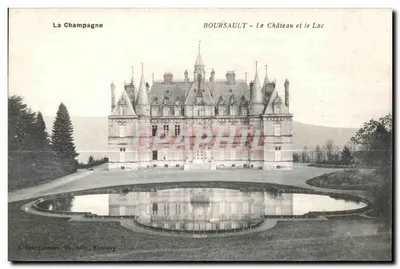 Boursault - O Castelo e o Lago — J. Brosquemars, Livraria, Epiney