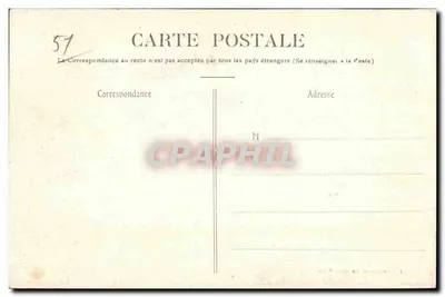 Boursault — Parque do Castelo — J. Brucquemart, litografia-editora, Épernay — Verso