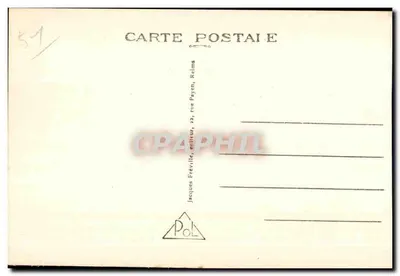A Champagne - Abris da Main de Massiges - Vestígios de guerra classificados — Verso