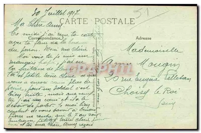 Somme-Tourbe — Vista geral — Phot-Express, Vizé Paris 1173 — Verso