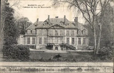 Mareuil-sur-Ay — Castelo do duque de Montebello — Edit. Villard