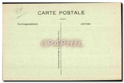 डीव्स-प्रेस-लासिग्नी — 1917 में आग के कारण चैत्स के अवशेष — फोटोटाइप हॉटिलियर, पेरिस — पीछे