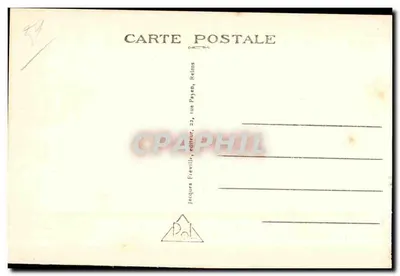 I Monti della Champagne — Entrata del tunnel nel Mont Cornillet — Jacques Freville, editore, Reims — Verso