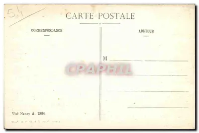 Gerbéviller — Spalona ulica — Lunéville-Photo, P.R., 13 PL de l'Église — Rewers