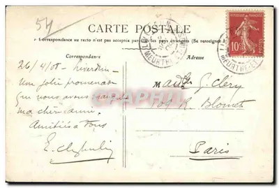 Liverdun — A Garenne — Lemadon, bazar em Liverdun — Verso