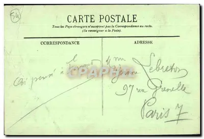Lunéville — La Place Léopold — LL. n° 51 — Verso