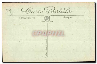 Lunéville — Les Bosquets — A Grande Avenida e o Castelo — LL — Verso