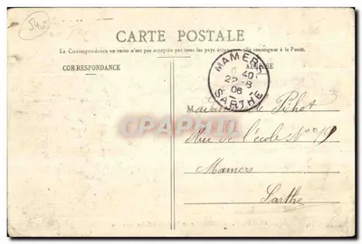 Lunéville — Cercle Militaire et Hôtel des Officiers généraux — Quantin, lib.-édit. — Verso