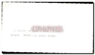 Nancy — dzielnice Środkowo-Wschodnie — wydawca Lapie — Rewers