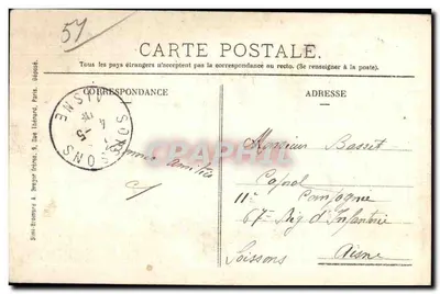 Reims — Wielki Hotel — wydawca Sini-Bromure, nr 57 — Rewers