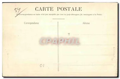 Reims - Iglesia de San Andrés — Editor E. Chavellings, número de serie 54 — Reverso
