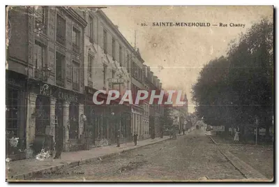 Sainte-Menehould — Rue Chanzy — editor Paul Cauchois