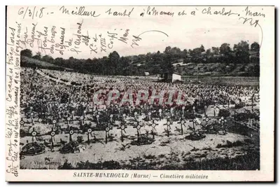 Sainte-Menehould (Marne) — Cemitério militar