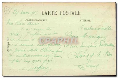 Mourmelon-le-Grand — La Chiesa — Cartolina moderna n°18 — Verso