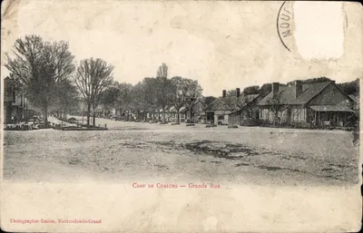 Camp de Chalons — Grande Rue — Photographie Gailien, Mourmelou-le-Grand