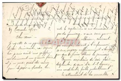 Chalons-sur-Marne — Le Petit Jard — Edición de los Magasins Réunis — Reverso