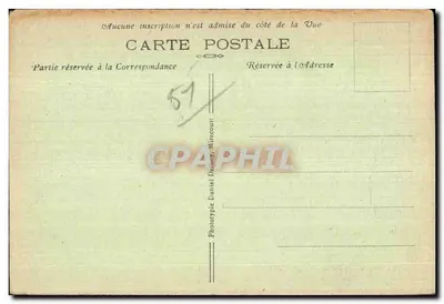 Camp de Chalons — 551 R.C.L. — Więzienie i kantyna — Rewers