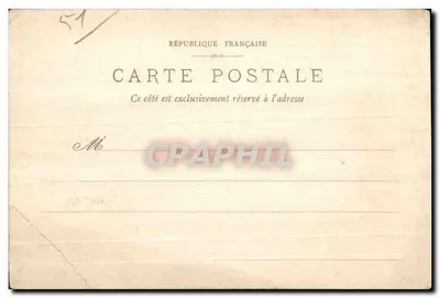 Chalons-sur-Marne — Artilleriekwartier. — Achterkant