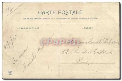 La Lozère — St-Chely-du-Tarn — wydawca anonimowy, nr 62 — Rewers