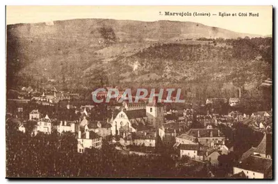 Marvejols (Lozère) — Igreja e Lado Norte