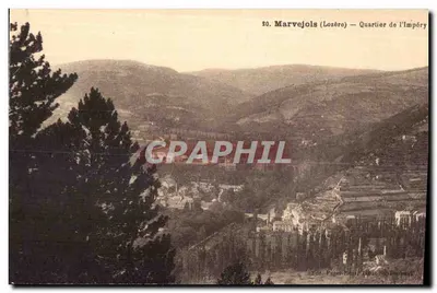 Marvejols (Lozère) — Bairro do Impéry — Ed. P. Fages, Toulouse