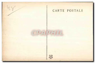 Gorges du Tarn — Afdaling van een rapidd — de meest indrukwekkende deel van de afdaling van de Tarn in een boot — n°401 — Achterkant