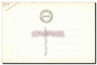 Angers — Muzeum Tkanin — Apokalipsa: Bitwa dwóch świadków z Aniołem z Otchłani — Rewers