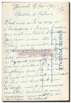 Angers — Quartel do Génio — L.V. & Cie, n°296 — Verso