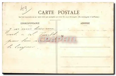 Angers - La Tour Guillou — unico resto del forte della Basse-Chaîne, distrutto durante le prime anni della Rivoluzione — editore Larte Dago, collezione Landa — Verso